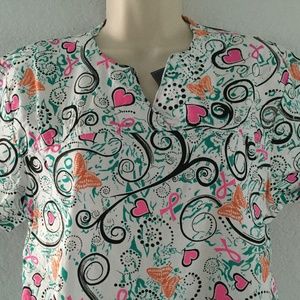 BH Medical Uniform Scrub Top